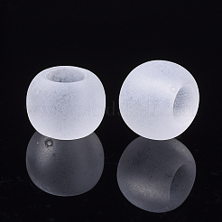 Transparentem Acryl europäischen Perlen&nbsp;TACR-S134-022