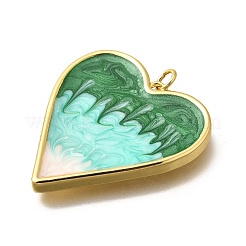 Латунь эмаль подвески&nbsp;KK-Q043-30G