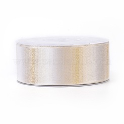 Rubans satin polyester avec double face&nbsp;SRIB-P012-B14-38mm