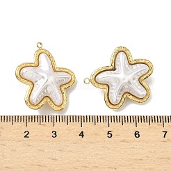 Нержавеющая сталь 304 с подвесками из АБС-пластика в виде жемчужин&nbsp;STAS-G371-01G-01