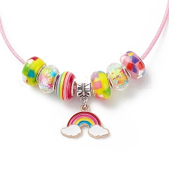 Kit de fabrication de collier de bracelet européen bricolage pour enfant&nbsp;DIY-G085-01B