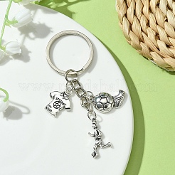 Подвеска из сплава на спортивную тематику&nbsp;KEYC-YW00040-02