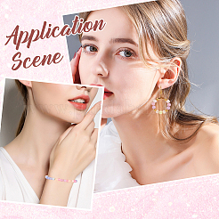 Прозрачные акриловый шар бисером&nbsp;FACR-SP0001-02A