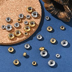 15 шт. 3 бусины из нержавеющей стали 304&nbsp;STAS-YW0003-56G