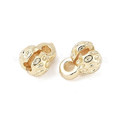 Наконечники бусин из латуни в виде цветка&nbsp;LS-KK-M326-10G