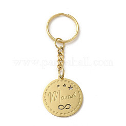 201 брелок из нержавеющей стали&nbsp;KEYC-P019-03G