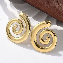 Серьги-гвоздики из нержавеющей стали 304 для женщин&nbsp;LS-EJEW-L296-007G-02