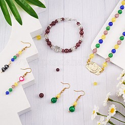 Kit de fabrication de bracelet de perles rondes en œil de chat bricolage&nbsp;DIY-SZ0006-56E