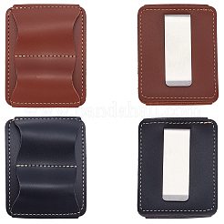 2 шт. 2-цветный держатель для ручек и карандашей из искусственной кожи&nbsp;AJEW-CP0010-19