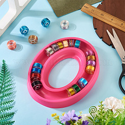 1 porta bobina ovale in plastica&nbsp;AJEW-TA0003-08A