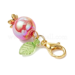 Круглые акриловые подвески&nbsp;HJEW-JM04279-01