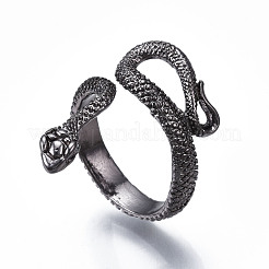 Сплав манжеты кольца пальцев&nbsp;X-RJEW-T006-33B