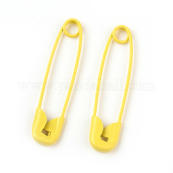 Eisensicherheitsnadeln, Gelb, 30x7x2 mm, Stift: 0.7 mm