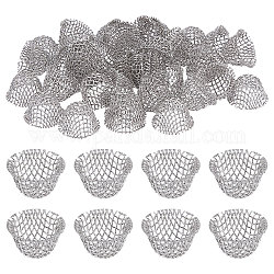 Gorgecraft 40Pcs 316 Stainless Steel Conical Design Bowl Screen Filters, for Sink, Stainless Steel Color, 16x10mm, Inner Diameter: 12mm
