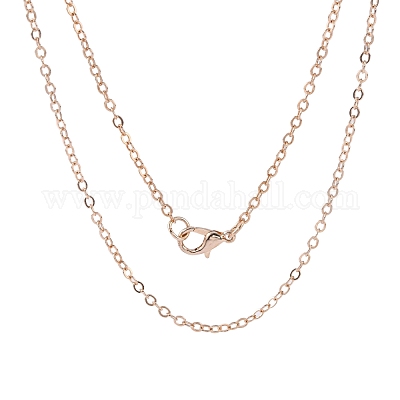 Изготовление колье из латунных кабельных цепочек MAK-N029-01RG-1