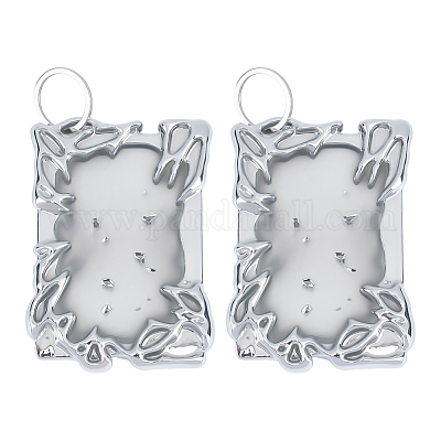 Пластиковое зеркало&nbsp;HJEW-WH0673-18-1