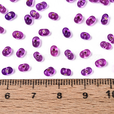 Выпечка краска стеклянные бусины&nbsp;SEED-K009-03B-04-1