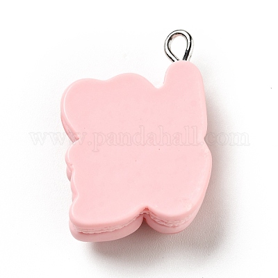 Подвески из непрозрачной смолы RESI-G043-F11-1