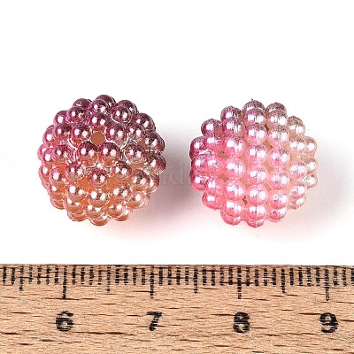 Имитация жемчуга акриловые&nbsp;OACR-T004-15mm-19-1