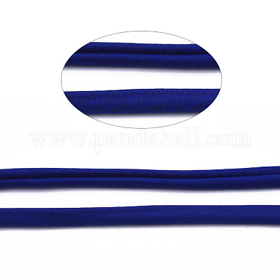 Cordon élastique plat en polyester&nbsp;EC-N003-001A-03-1