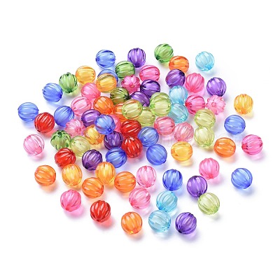 Perles en acrylique transparente&nbsp;TACR-S089-12mm-M-1