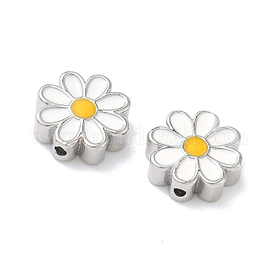 Латунь эмаль бисера&nbsp;KK-P349-11P-1