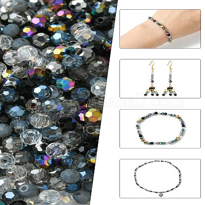 Стеклянные бусины смешанных стилей&nbsp;GLAA-YWC0004-01C-1