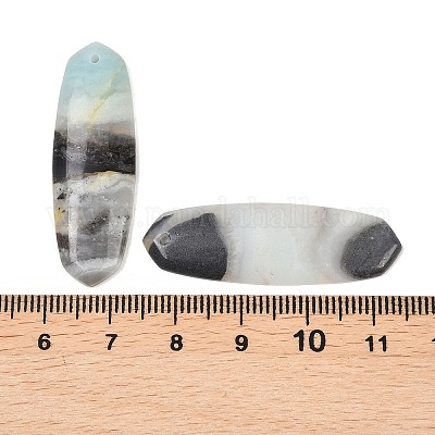 Подвески из натуральных цветов амазонита&nbsp;G-K381-17C-1