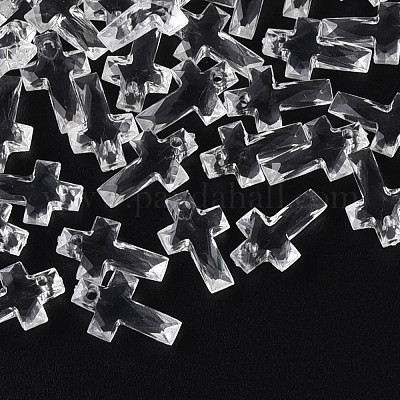 Прозрачные акриловые подвески&nbsp;MACR-S373-130-B-1