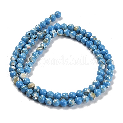 Perles Acryliques En Forme De Coquillage Vert 8mm - Lot De 40 Perles