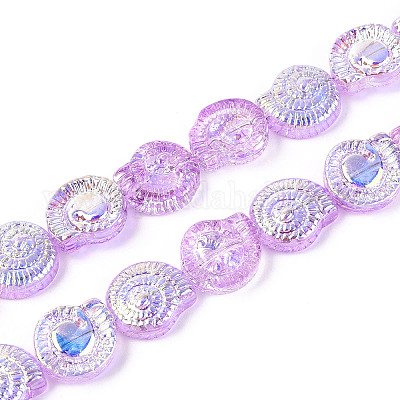 Гальванизируйте прозрачное стекло бисер нитей EGLA-S190-05G-1