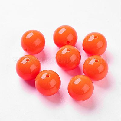 Perles acryliques néon&nbsp;LACR-20mm-4-1