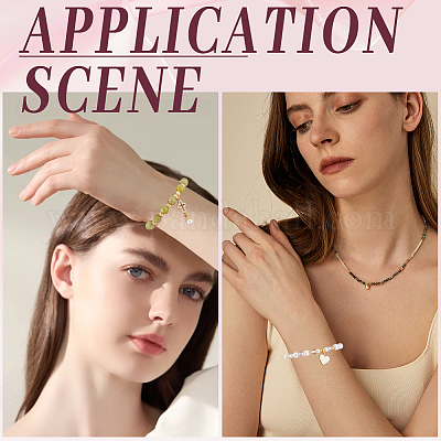 200pcs 5 Arten Messingperlen&nbsp;KK-BBC0024-62-1