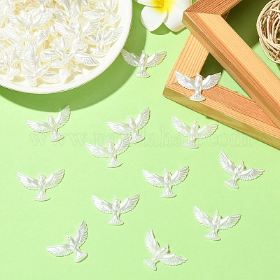 200 шт. подвески из АБС-пластика&nbsp;KY-YW0002-20-1