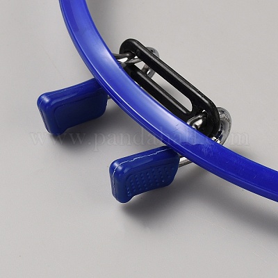 Пластиковые круглые пяльцы для вышивания TOOL-WH0518-65B-1