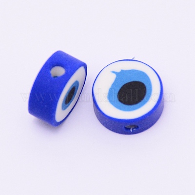 Бусины из полимерной глины  CLAY-WH0004-01-1