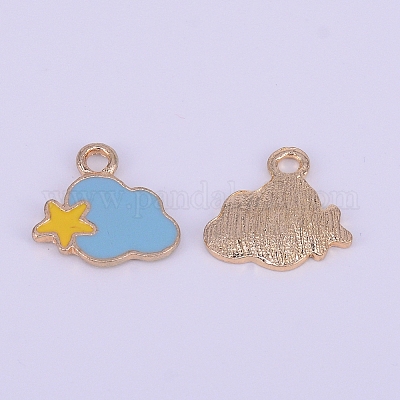 Pendentifs d'émail en alliage&nbsp;ENAM-TAC0005-01C-1