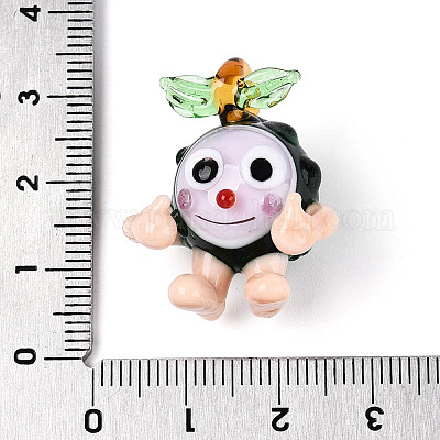 Подвески лэмпворк ручной работы&nbsp;LAMP-T025-07D-1