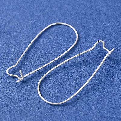 Латунные серьги-кольца серьги почек&nbsp;EC221-S-1