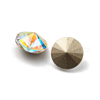 Cabochons de strass en verre&nbsp;RGLA-M017-G01-001ST-1
