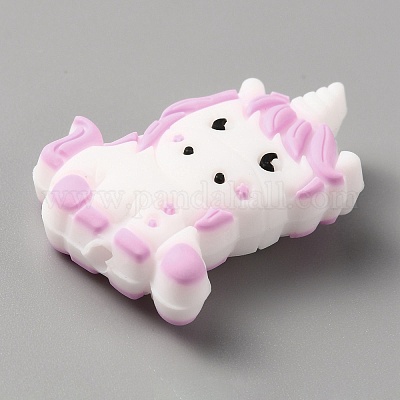 Силиконовые бусины&nbsp;LS-SIL-WH0001-23E-1