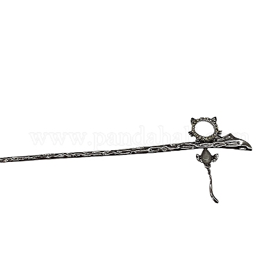 Katzenhaarstäbe aus Legierung&nbsp;PW-WG9C2DB-01-1