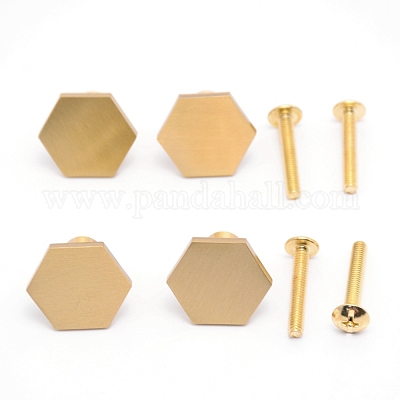 Schubladenknöpfe aus Messing&nbsp;FIND-WH0059-21A-MG-1