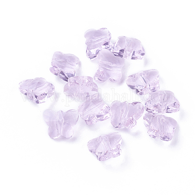 Прозрачные стеклянные бусины&nbsp;GLAA-P037-02B-M-1