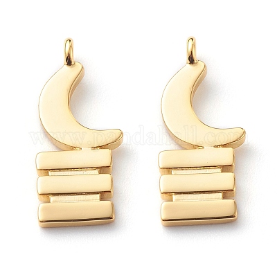 Латунные подвески&nbsp;KK-J278-21G-1