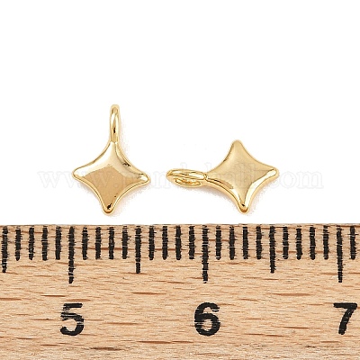 Латунные подвески&nbsp;KK-H078-27G-1