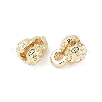 Наконечники бусин из латуни в виде цветка&nbsp;LS-KK-M326-10G-1