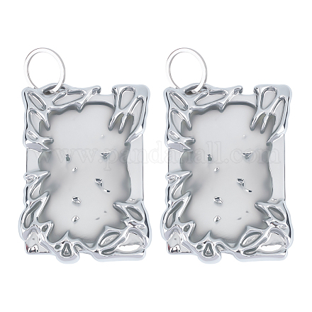 Пластиковое зеркало&nbsp;HJEW-WH0673-18-1