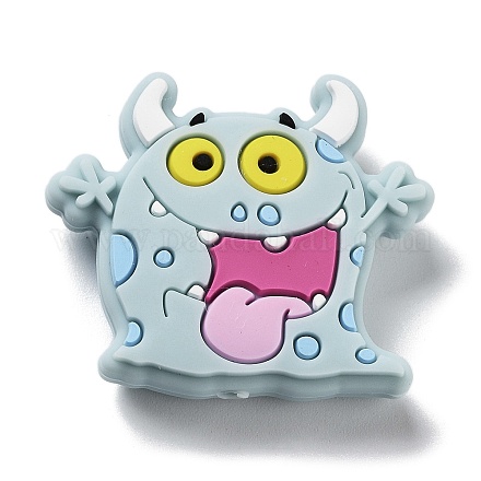 Little Monster Silicone Beads SIL-R014-02D-1