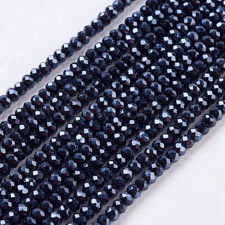 Crystal Glass Beads Strands GLAA-D032-2.5x2-27-1